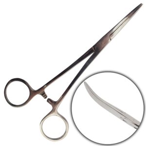 Stainless Curved Forceps