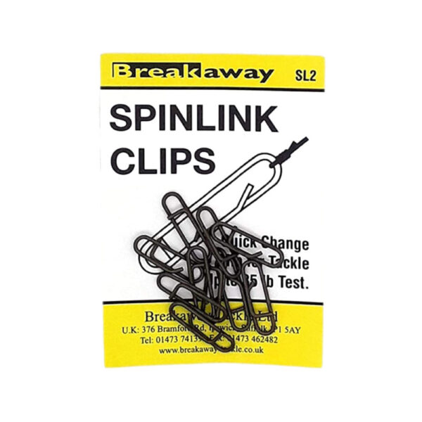 Breakaway Spinlink Clips - Packet