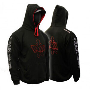 Team Vass Edition Two Colour Hoody - Black & Red