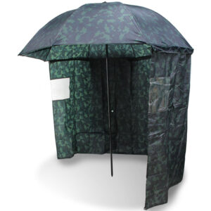NGT 45″ Camo Fishing Brolly With Zip On Side