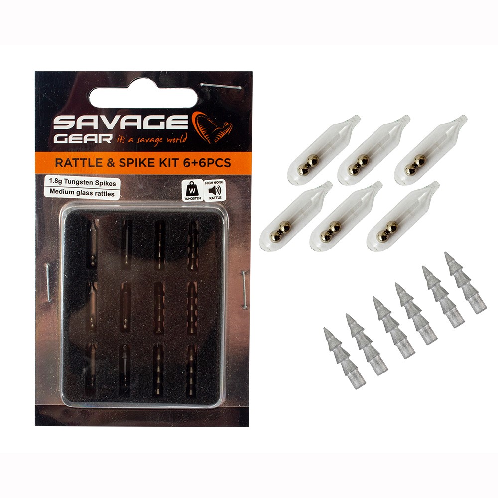 Savage Gear Rattle & Spike Kit 6 + 6